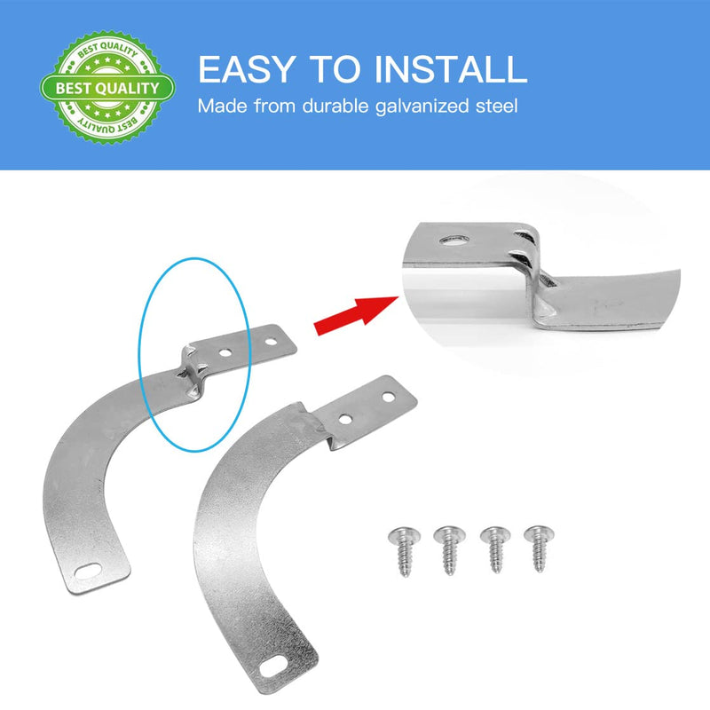  [AUSTRALIA] - Dishwasher Side Mounting Bracket Kit WX13X10001, Compatible with GE Dishwashers, Replaces GPF65, 946088, AH311777, AP3421017, AH311777