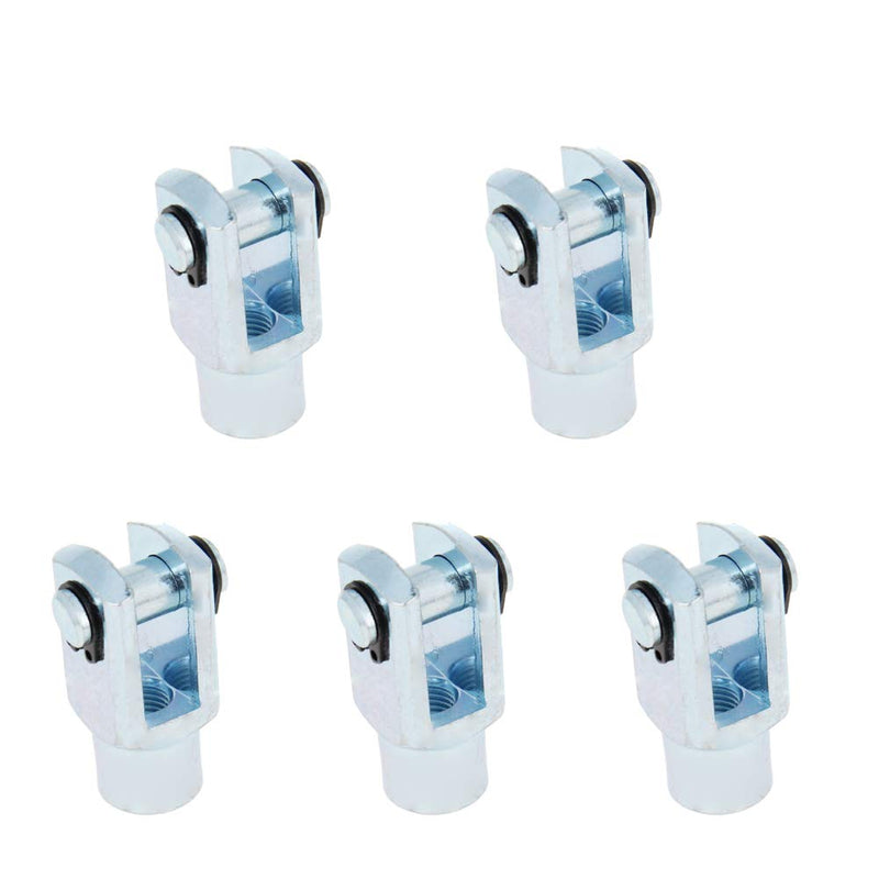 Othmro 10mm/0.39 inch Female Thread Y Joint Air Cylinder Rod Clevis End 52mm/2.04 inch Length 5PCS - LeoForward Australia