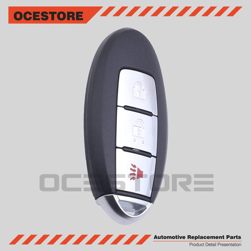  [AUSTRALIA] - OCESTORE 3 Button Car Key Fob Keyless Entry Remote Replacement for 2014-2016 Rogue Replace KR5S180144106 285E3-4CB1A