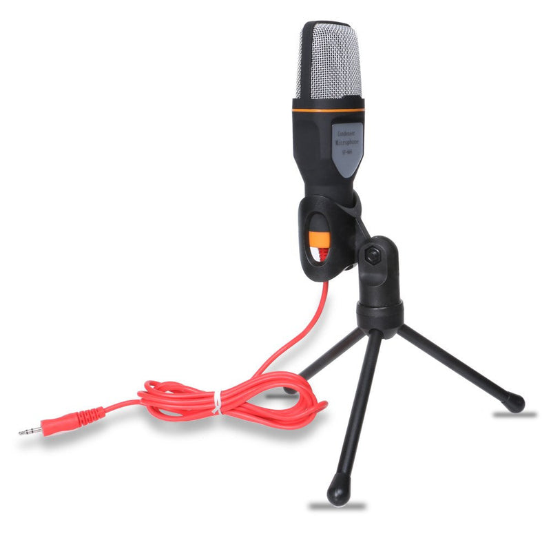  [AUSTRALIA] - VIMVIP® Professional Condenser Skype Audio Sound Podcast Microphone Mic PC Laptop Karaoke Studio with Stand Shock Mount for Laptop PC Computer
