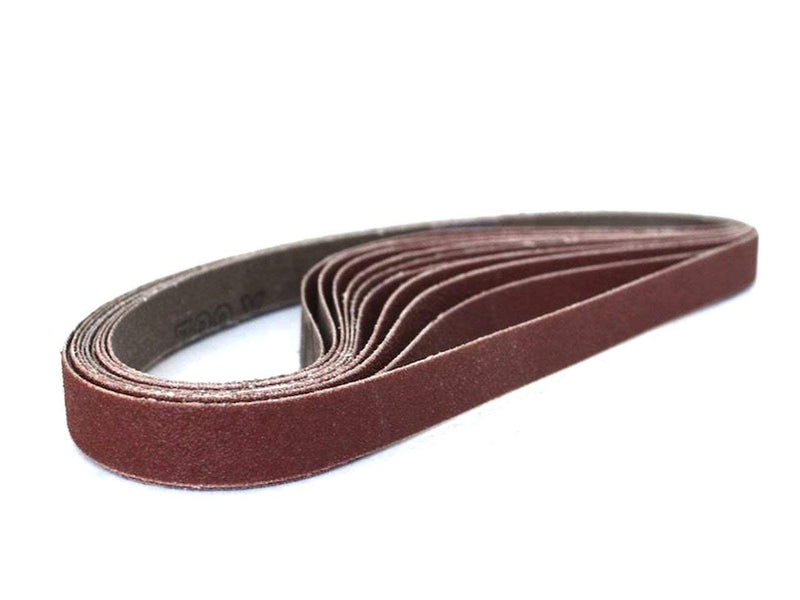  [AUSTRALIA] - 1 Inch x 30 Inch Sanding Belt, 320/400/600/800/1000 SuperFine Grits, 5 Pcs Aluminum Oxide Sanding Belts for Belt Sander 1"x30"