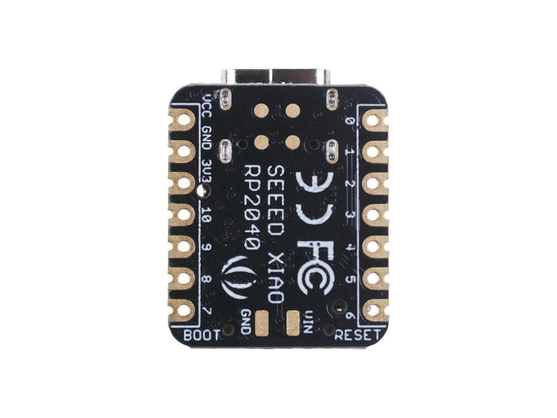 [AUSTRALIA] - Seeed Studio XIAO RP2040 Microcontroller, with Dual-Core ARM Cortex M0+ Processor, Supports Arduino, MicroPython and CircuitPython with Rich Interfaces. A