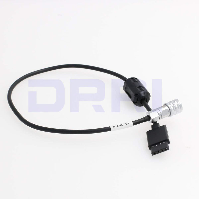  [AUSTRALIA] - DRRI Blackmagic Pocket Cinema Camera 4K BMPCC BMD to DJI Ronin S Power Supply Cable Straight cable