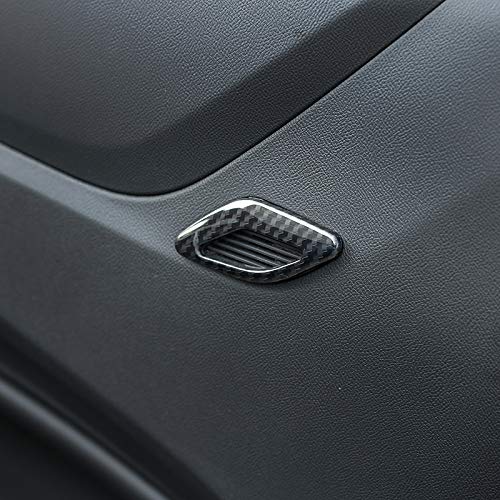  [AUSTRALIA] - RT-TCZ Car Interior Accessories for Chevrolet Camaro Accessories Door Side Speaker Horn Trim Cover ABS Trim Decor for Chevrolet Camaro 2017 2018 2019 2020