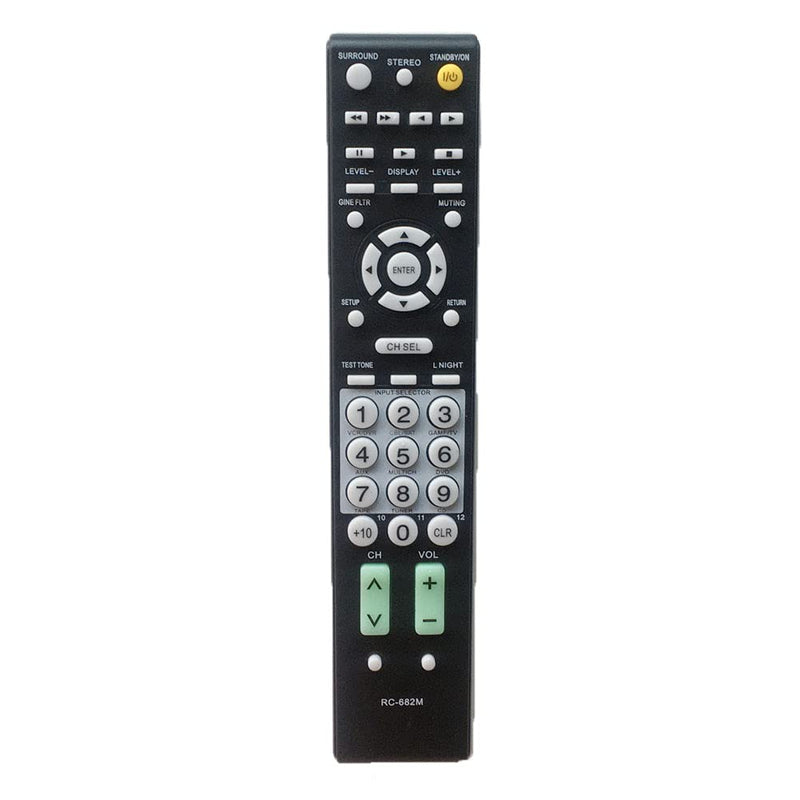  [AUSTRALIA] - Universal Replaced Remote Control RC-682M Fit for Onkyo Audio/Video Receiver RC-608M HTR340S TX-SR505 TX-SR604 TX-SR605 HT-R340 HT-R530 HT-R540 HT-R550 HT-SR600 HT-SR800