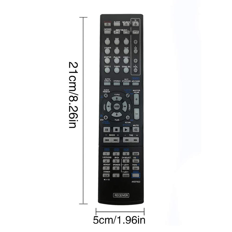 Riry New Replacement Pioneer AXD7622 Remote Control fit for Pioneer AV Receiver Remote Control - LeoForward Australia