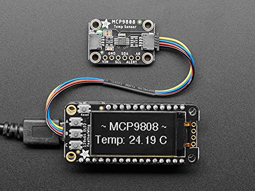  [AUSTRALIA] - Adafruit MCP9808 High Accuracy I2C Temperature Sensor Breakout - STEMMA QT/Qwiic, 5027