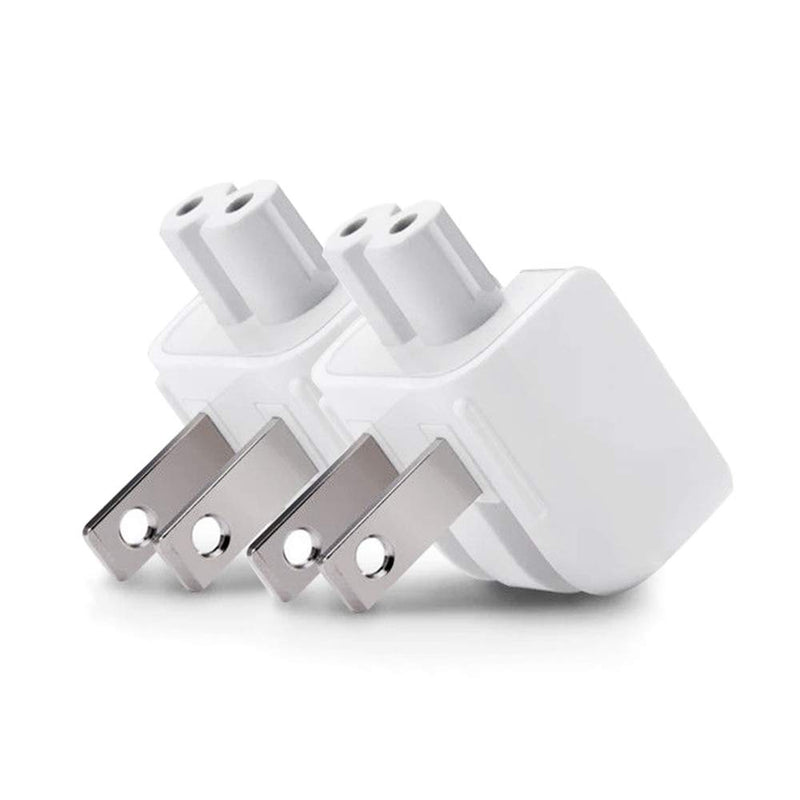  [AUSTRALIA] - Mac AC Wall Adapter Plug Duckhead US Wall Charger AC Cord US Standard Duck Head for MacBook Mac iBook/iPhone/iPod AC Power Adapter Brick (2 PCs)