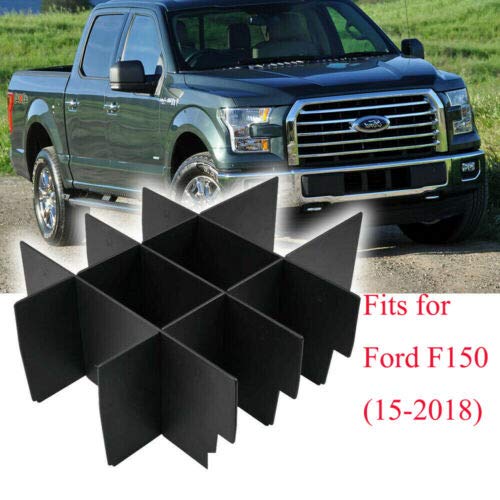  [AUSTRALIA] - DEF Center Seat Console Organizer Insert Dividers Compatible for Ford F150(2015-2019) (Full Console with Bucket Seats ONLY) Armrest Secondary Storage Box