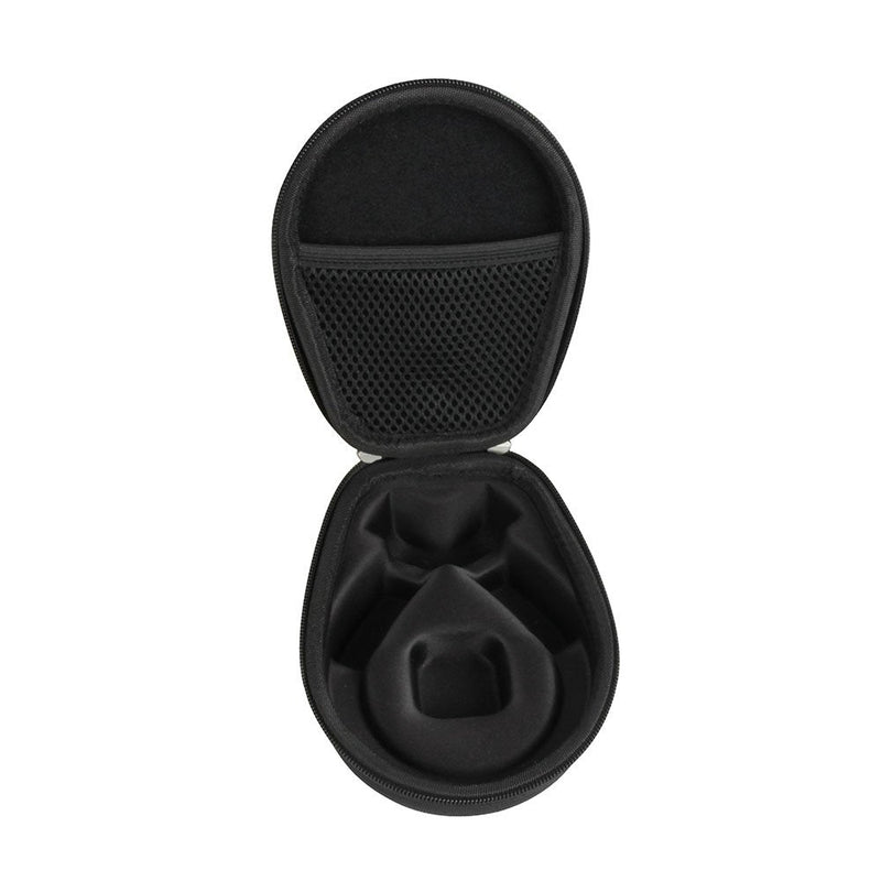  [AUSTRALIA] - Hermitshell Hard Case for AfterShokz Trekz Air/AfterShokz Aeropex/Titanium Mini/Shokz OpenRun Pro Open Ear Wireless Bone Conduction Headphones AS650 / AS800 (Black) (Only Case) Black