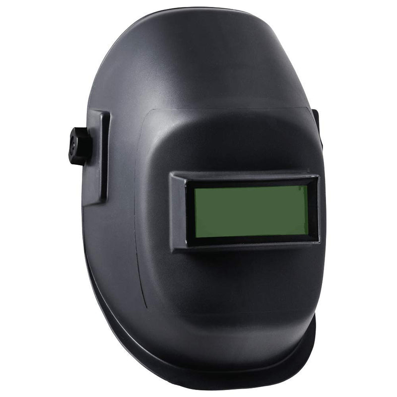  [AUSTRALIA] - Sellstrom Durable, Super Tuff Nylon, All-Purpose Welding Helmet with 2" x 4 1/4" Sel-Snap Lift Front, Ratchet Headgear, Black, S29301