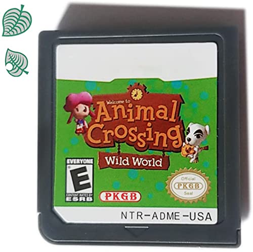  [AUSTRALIA] - ACWW Animal Crossing Game Card Wild World Compatible with Various Types of (D)Double (S)Screen Console