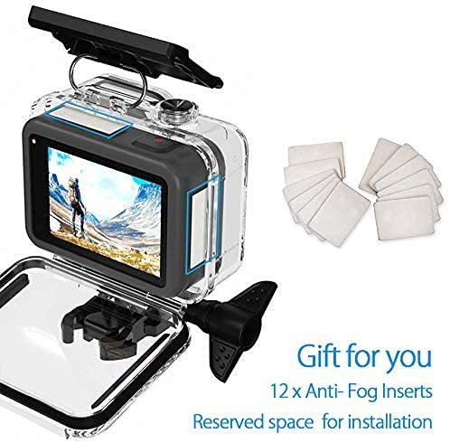  [AUSTRALIA] - FitStill 60M Waterproof Case for GoPro Hero 10 Black/Hero 9 Black, Protective Underwater Dive Housing Shell with Bracket Accessories for Go Pro Hero10 Hero9 Action Camera