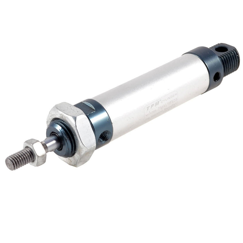 Baomain Mini Air Cylinder MAL 16 X 25 Single Male Thread Rod Dual Action 16 Bore 25 Stroke - LeoForward Australia