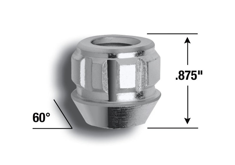 Gorilla Automotive 78641N Acorn Open End Wheel Locks (14mm x 1.50 Thread Size) - Pack of 4 14-mm X 1.50 - LeoForward Australia