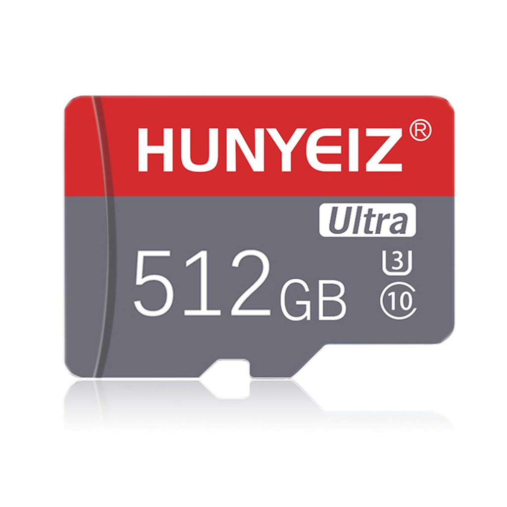  [AUSTRALIA] - 512GB Micro SD Card with Adapter Memory Card Class 10 High Speed Flash Card for Mobile Phones/Computer/Camera/Portable Gaming Devices/Dash Cam