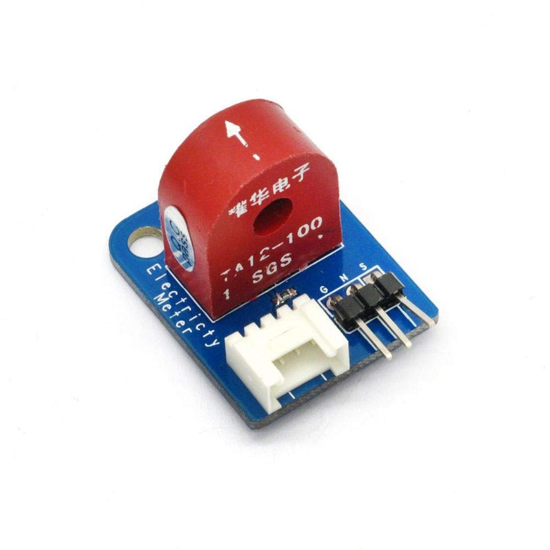  [AUSTRALIA] - Youmile 2 pieces current sensor module current measuring module analog AC 0~5A ammeter sensor board for Arduino with Dupont cable