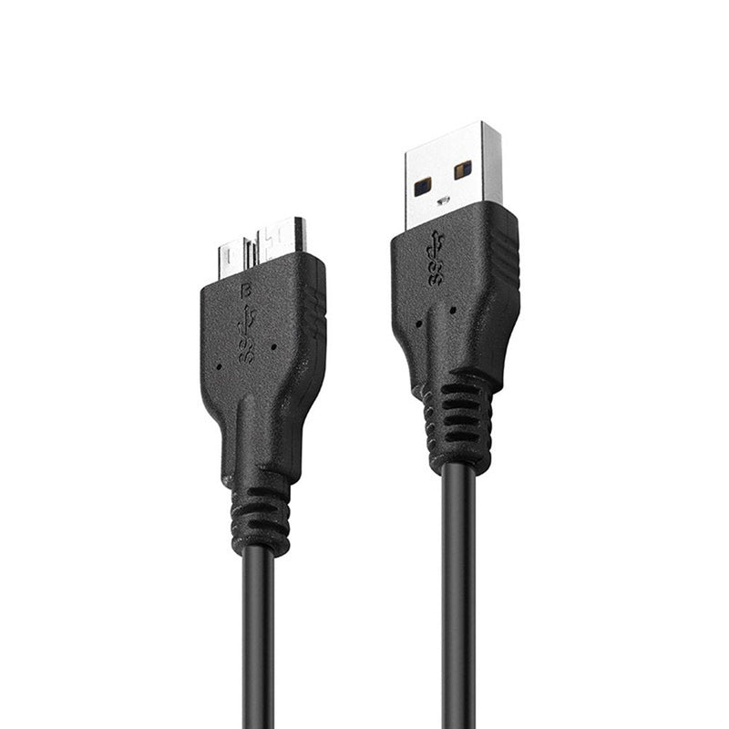  [AUSTRALIA] - QCEs USB 3.0 Cable, USB 3.0 A Male to Micro B Cable 3.3FT Cord Compatible with WD My Passport and Elements Portable External Hard Drive, Toshiba, Seagate, Samsung Galaxy S5, Note 3