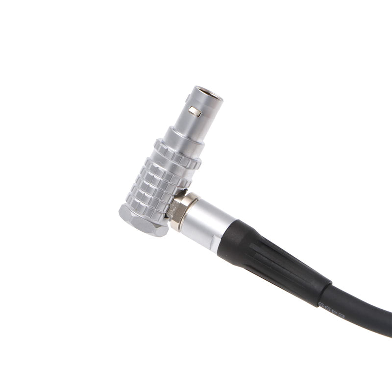  [AUSTRALIA] - Uonecn Teradek Bond Power Cable Right Angle 2 pin Male to Right Angle 2 pin Male for ARRI Alexa Camera 18''