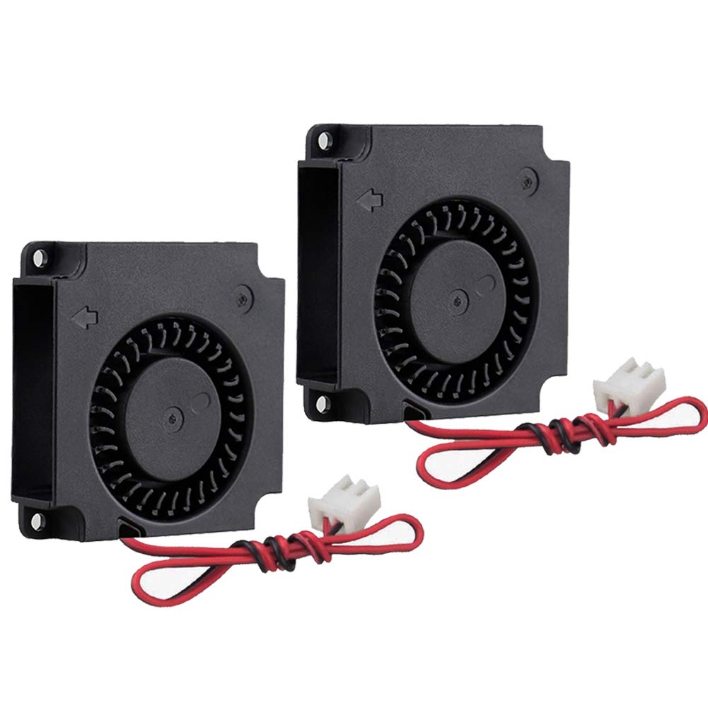  [AUSTRALIA] - GDSTIME Blower Fan 12V 2 Pack 40mm 40x10mm 4010 DC Brushless Cooling for 3D Printer