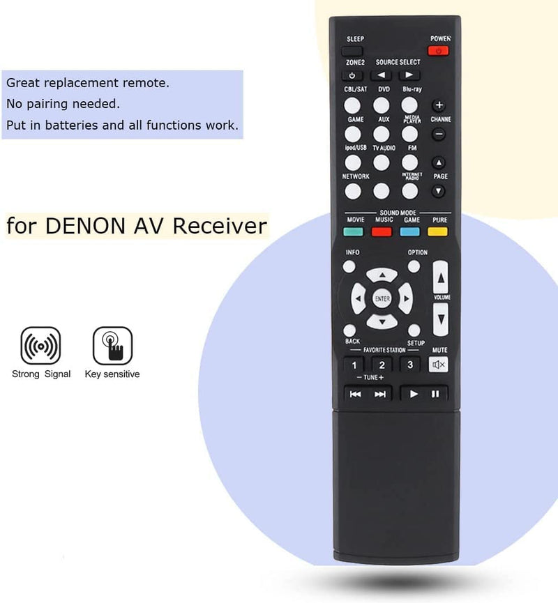  [AUSTRALIA] - Replacement Remote Controller fit for AVR-X2300W AVR-S500BT AVR-S920W AVR-S710W Denon AV Receiver