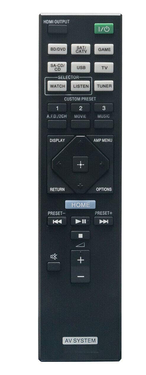  [AUSTRALIA] - JustFine Replaced Remote Control Compatible for Sony STR-DN1050 STRDN850 STR-DN850 STRDN1050 STR-DN1005D STRDN1005D AudioVideo AV Receiver