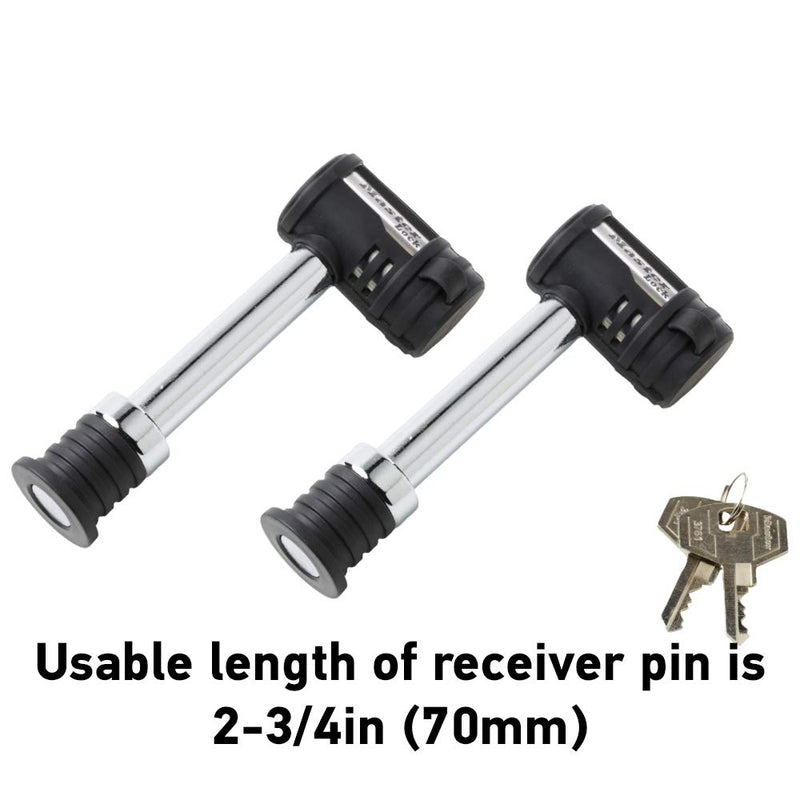  [AUSTRALIA] - Master Lock 1479TAT 1 Pack Receiver Lock, 2 Pack