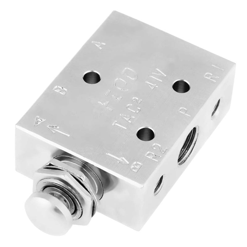 2 Position 3 Way Air Pneumatic Toggle Valve TAC2-41P ON/OFF Knob Control - LeoForward Australia