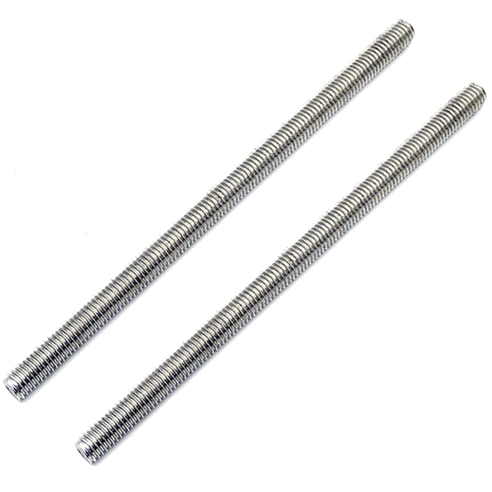  [AUSTRALIA] - Beduan Stainless Steel Long Threaded Screw, Fully Threaded Rod, M6-1.0 Thread Pitch, 250 mm Length (Pack of 2) M6*1.0(pack of 2)