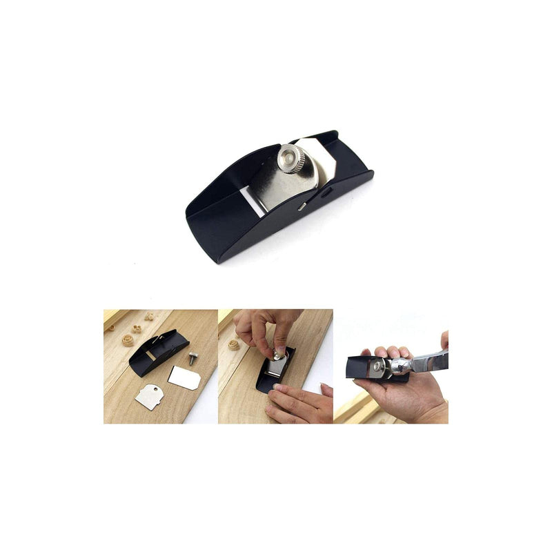  [AUSTRALIA] - 1pcs Mini Hand Planer Trimming Planer, Woodworking Wood Plane Hand Tool Flat Bottom Wood Trimming Planer for Trimming Projects DIY Model Making Wood Planing