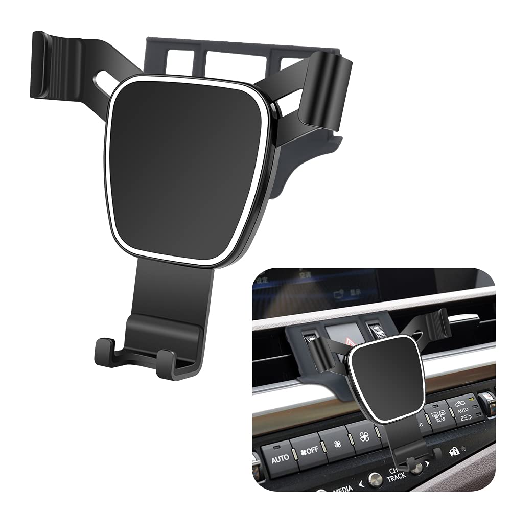  [AUSTRALIA] - musttrue LUNQIN Car Phone Holder for 2019-2023 Lexus ES 350 300h 250 Auto Accessories Navigation Bracket Interior Decoration Mobile Cell Phone Mount