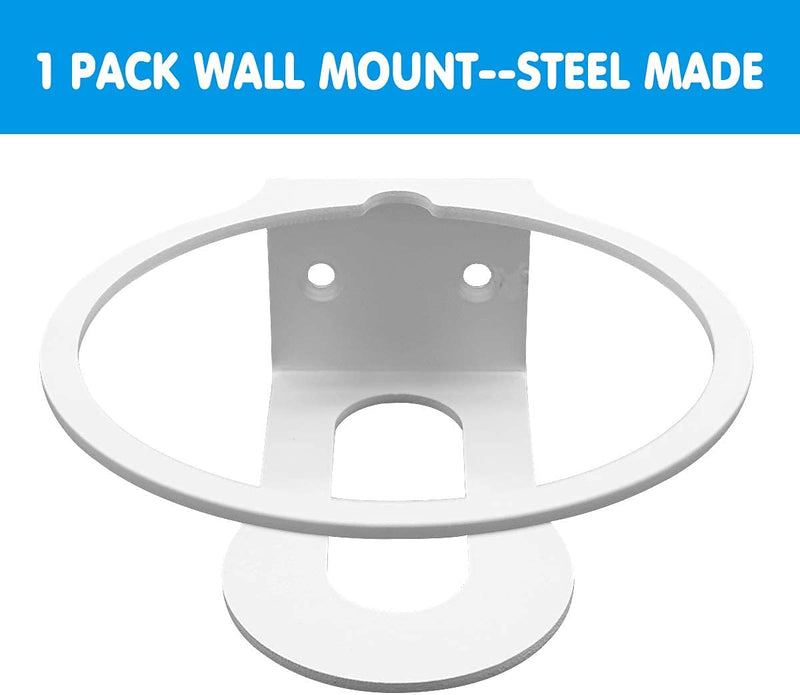  [AUSTRALIA] - ALLICAVER Metal Made Wall Mount Compatible HomePod Mini, Sturdy Metal Made Stand Holder Wall Mount Bracket Compatible with Homepod Mini. (White, 1-Pack)