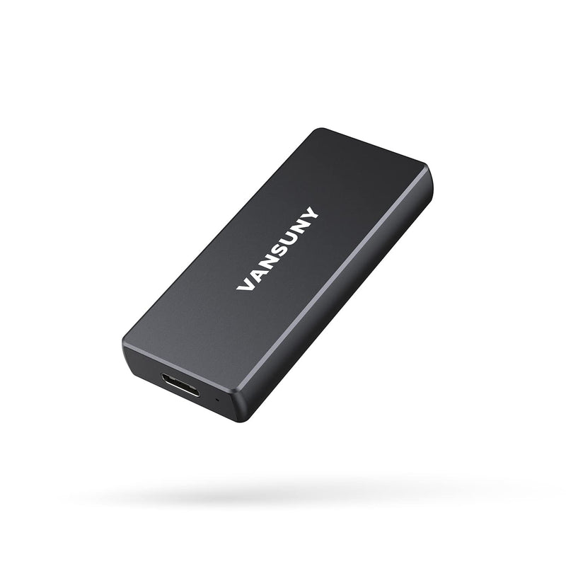  [AUSTRALIA] - Vansuny 250GB USB 3.1 Portable External SSD, 430MB/s High-Speed USB C Mini Metal Portable External Solid State Drive for PC, Laptop, Phones and More