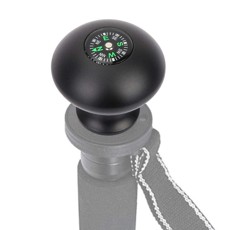  [AUSTRALIA] - Tripod Monopod Ball Head Handle Grip Knob,Universal Portable Trekking Pole Stick Unipod Handle with 3/8" Screw Hole,1/4" to 3/8" Screw for Outdoor Activity,Hiking,Camping