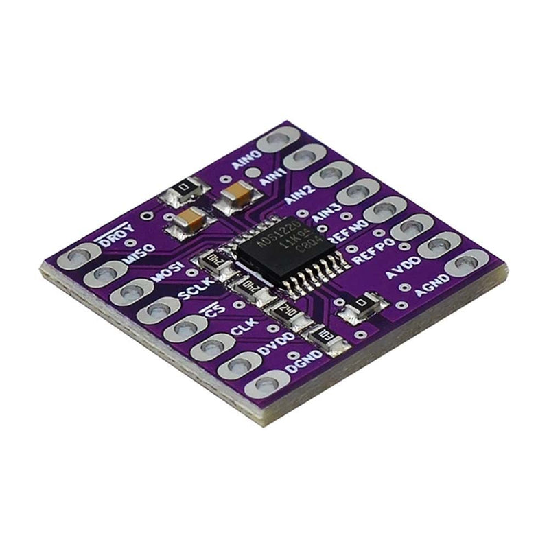  [AUSTRALIA] - ADC module, DC 3V-5V ADS1220 24Bit ADC Module SPI AD Converter Analog to Digital Signal Convert Module