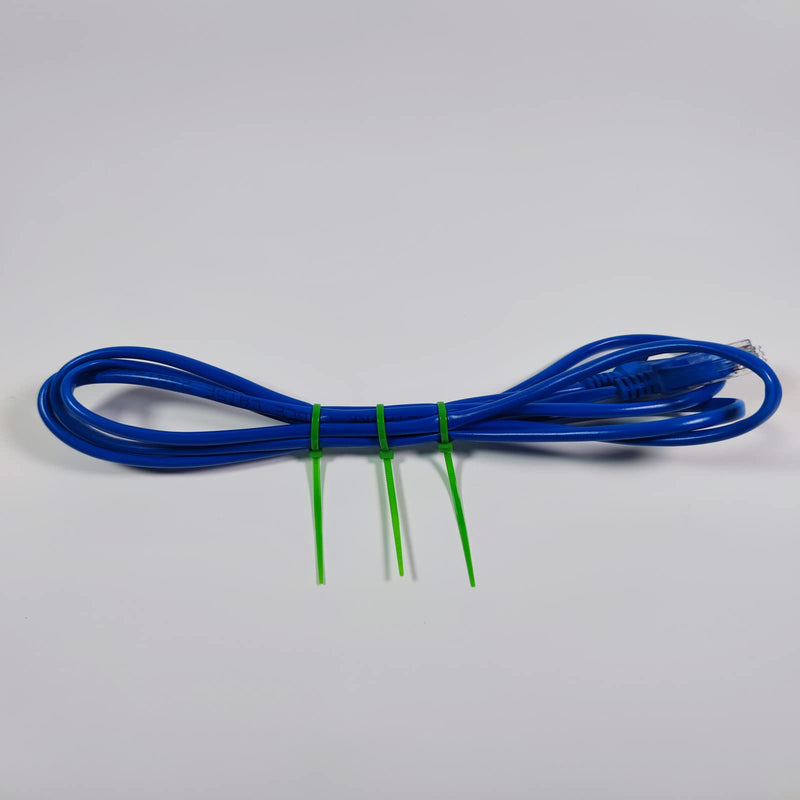  [AUSTRALIA] - Green 3.77 inch multi-purpose nylon cable tie, zipper cable tie, adjustable small cable tie, Cable tie, 200PCS
