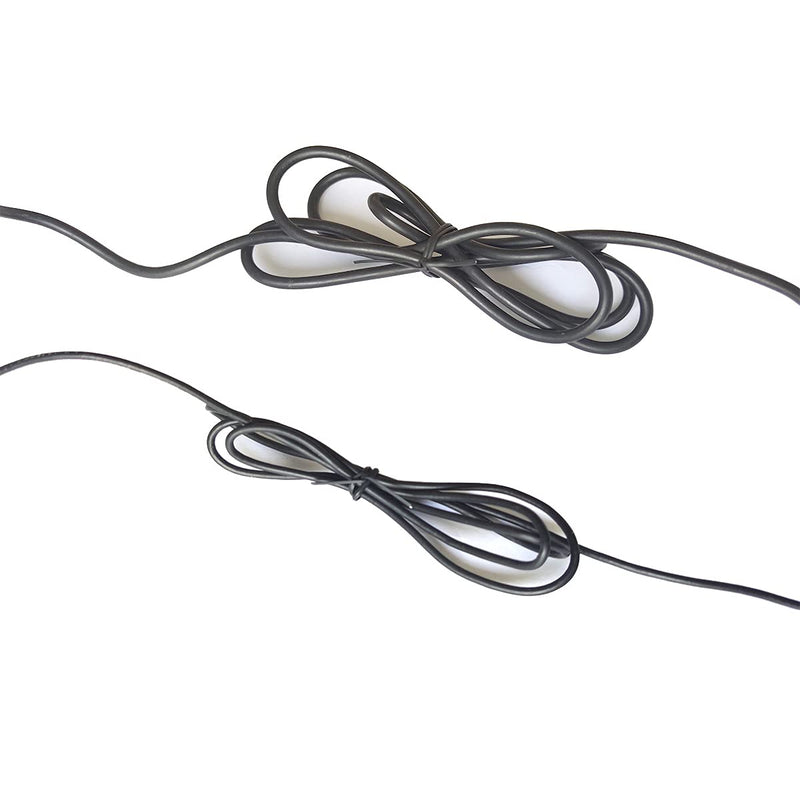  [AUSTRALIA] - HHTHH 1000 pcs 8 inch Black Cable Twist Ties Plastic Twist Ties with Rugged Metal Innercores Reusable Fastening Cable Cord Wire Ties 8 inch-Black
