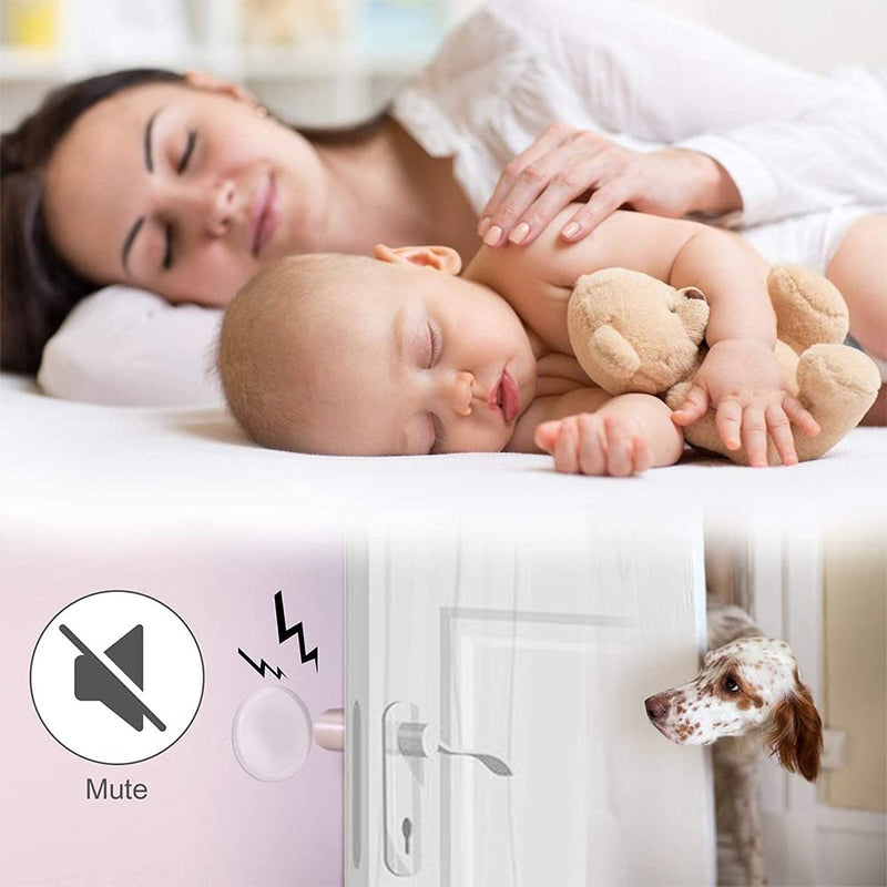  [AUSTRALIA] - 4 PCS 3.15" Door Stopper Wall Protector, Larger Door Handle Bumper, Reusable Wall Protectors with Self Adhesive 3m Sticker for Home or Office Protecting Wall, Quiet, Shock Absorbent Gel(Clear) 4pcs-3.15'' Clear