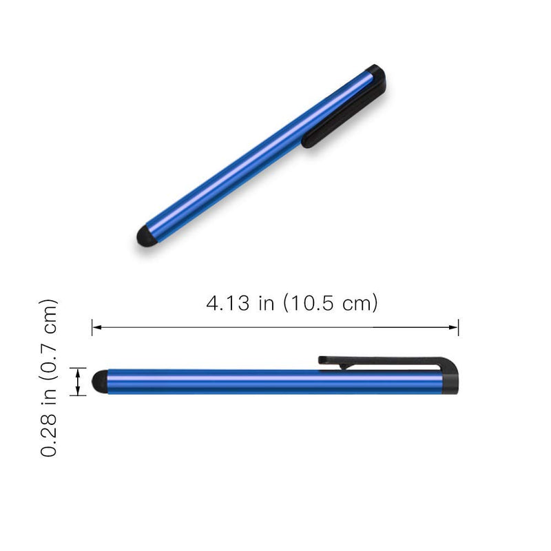 homEdge Slim Stylus Pen Set of 20 Pack, Universal Stylus Compatible with All Device with Capacitive Touch Screen – 10 Color - LeoForward Australia