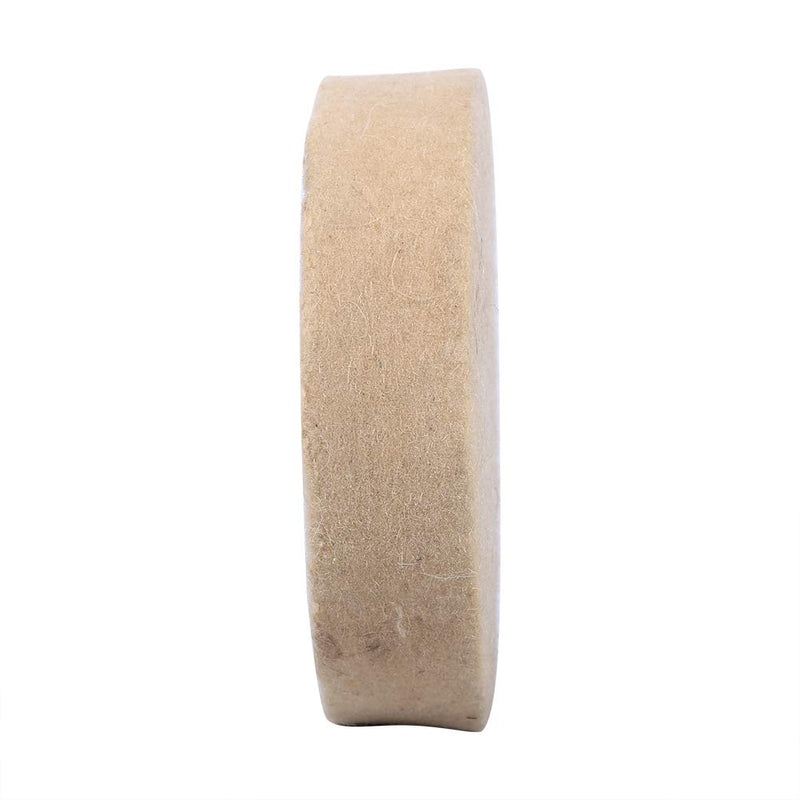  [AUSTRALIA] - Felt Wheel, Fydun Wool Felt Wheel High-Grade Parallel Wool Wheel 1PC 100x25mm 4" Beige Polishing Buffing Grinding Round Wheel Wool Soft Felt Polisher Disc Pad