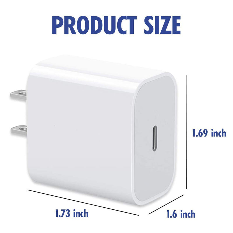  [AUSTRALIA] - Boxgear iPhone 12 Pro Fast Charger (Apple MFI Certificate) for iPhone 11, 11 Pro, 11 Pro Max - Boxgear 20W PD Power Adapter with USB-C to Lightning Cable for iPhone 12, 12 Pro, 12 Pro Max