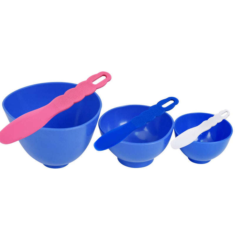  [AUSTRALIA] - 3 flexible rubber mixing bowls, dental rubber plastic spatulas for alginate and plaster materials.