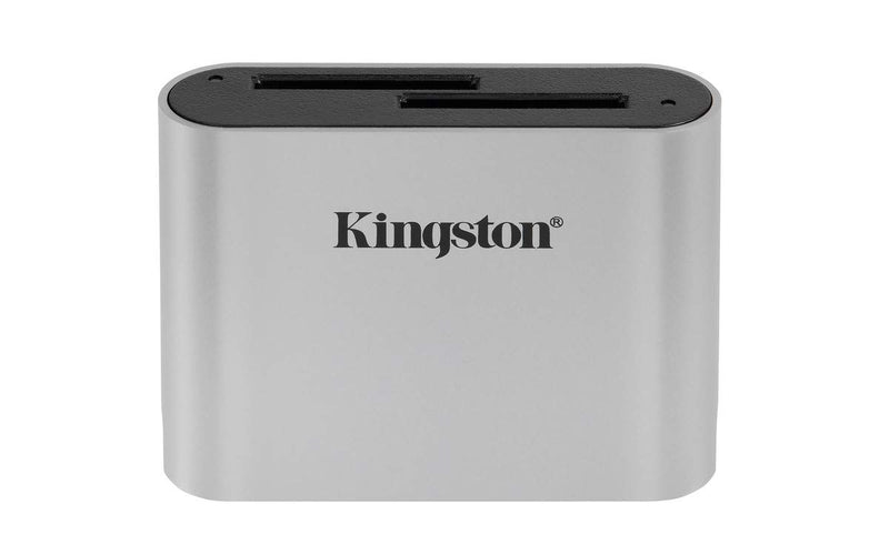 Kingston Workflow Lecteur SD USB3.2 Gen1 Dual-Slot SDHC/SDXC UHS-II - WFS-SD - LeoForward Australia