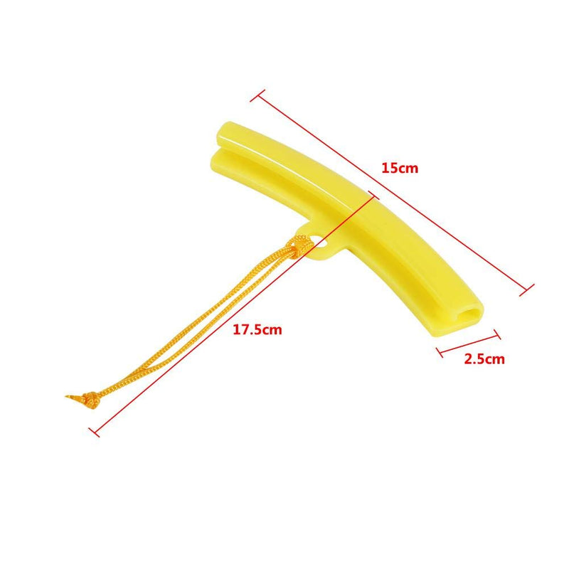  [AUSTRALIA] - Qiilu 5x Car Tire Changer Guard Rim Protector Tyre Wheel Changing Edge Savers Tool(Yellow) Yellow