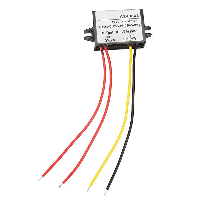  [AUSTRALIA] - AC 12V / 24V to DC 5V step-down converter AC-DC step-down power supply module (3A)