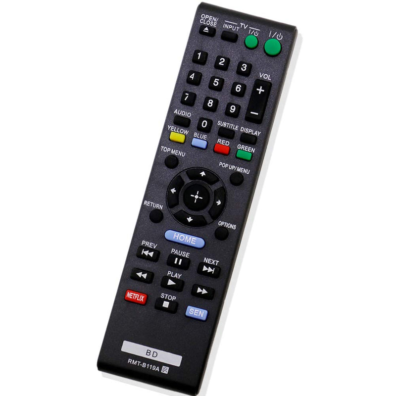 New Replaced Remote RMT-B119A fit for Sony BDP-BX110 BDP-BX310 BDP-BX510 BDP-BX59 BDP-S1100 BDP-S3100 BDP-S390 BDP-S5100 BDP-S590 BDPBX39 BDPBX59 BDPS390 BDPS390WM BDPS590 BLU-RAY DISC Player - LeoForward Australia