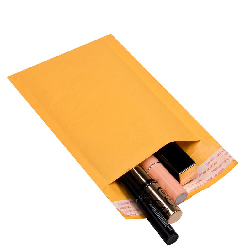  [AUSTRALIA] - Small Padded Envelopes 3x5 - Pack of 20 - Bubble Yellow Kraft Bag Mailers - Mailing Envelopes - Small Bubble envelopes - Yellow Pouch