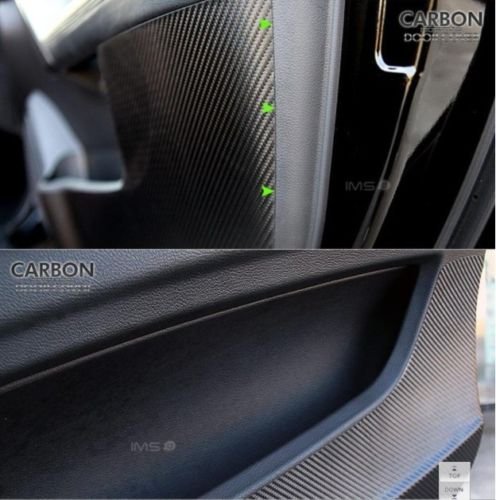  [AUSTRALIA] - Aoneparts Carbon Look Inside Door Covers for 2017 2018 2019 2020 Hyundai Kona