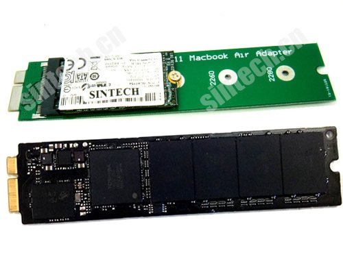 Sintech M.2 NGFF SSD 18Pin Adapter Card for Upgrade 2010-2011 Year MacBook Air - LeoForward Australia