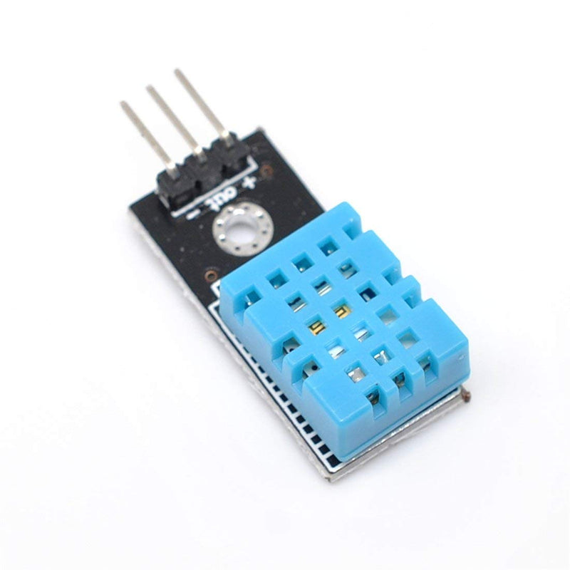 5pcs DHT11 Temperature and Humidity Sensor Module for Arduino UNO MEGA 2560 AVR PIC Raspberry Pi 2 3 4B (Black) Black - LeoForward Australia